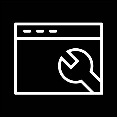 seo modern simgesinin vektör illüstrasyonu