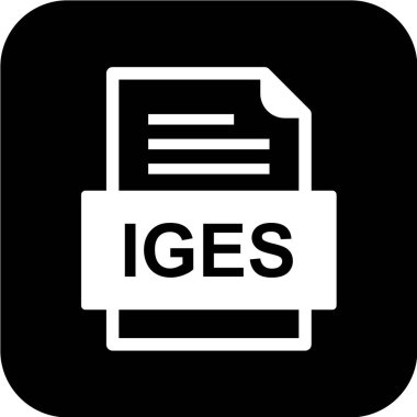 dosya biçimi simgesi, vektör illüstrasyonu