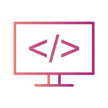 minimalist vektör illüstrasyonu, uygulama simgesi