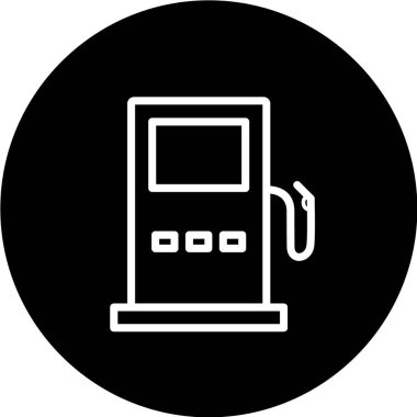 Yol simgesi, vektör illüstrasyonu