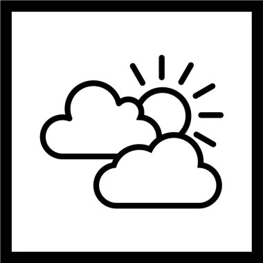 minimalist vektör illüstrasyonu, uygulama simgesi