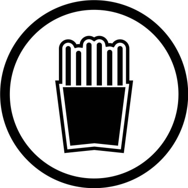 Gıda Web ikonu vektör illüstrasyonu 