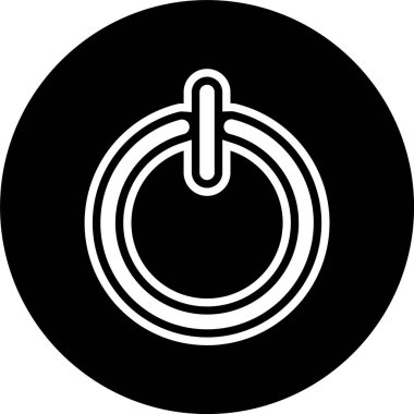 Moda Biçiminde Çıkış Simgesi İzole Arkaplan