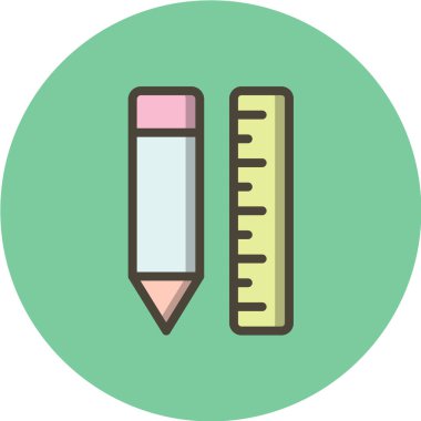 Modern eğitim ikonunun vektör illüstrasyonu