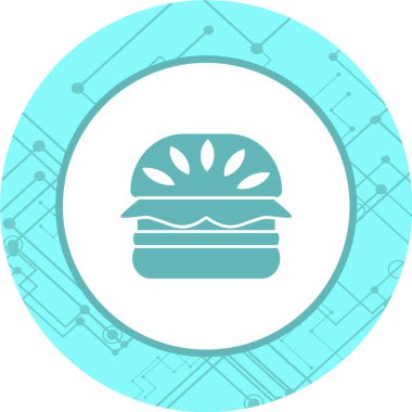 Gıda Web ikonu vektör illüstrasyonu 