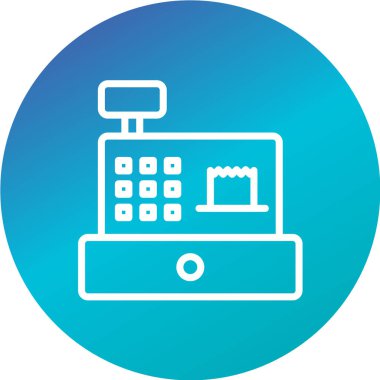 Modern b 'nin vektör illüstrasyonunda nakit yok