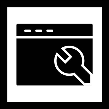 seo modern simgesinin vektör illüstrasyonu