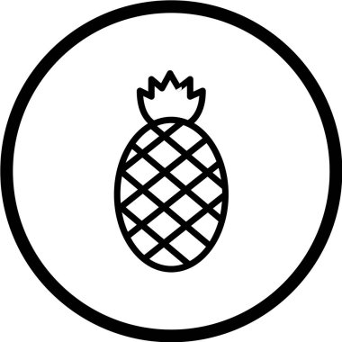 Gıda Web ikonu vektör illüstrasyonu