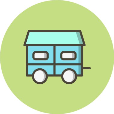 minimalist vektör illüstrasyonu, uygulama simgesi