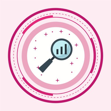 minimalist vektör illüstrasyonu, uygulama simgesi