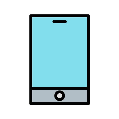 akıllı telefon simgesi vektör illüstrasyonu
