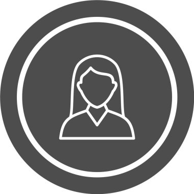 kullanıcı avatar simgesi, vektör illüstrasyonu