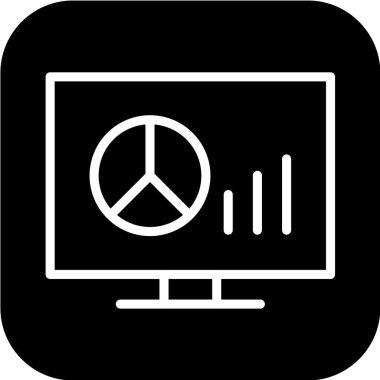 seo modern simgesinin vektör illüstrasyonu