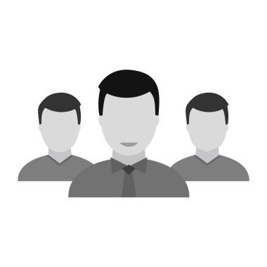 Moda Biçiminde Grup Simgesinin Lideri İzole Arkaplan 