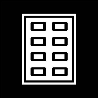 Gıda Web ikonu vektör illüstrasyonu 