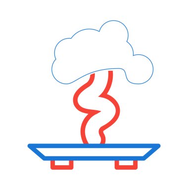 Bonsai Simgesi Moda Tarzı İzole Arkaplan