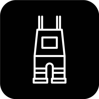 bahçe bezi ağ ikonu vektör illüstrasyonu 