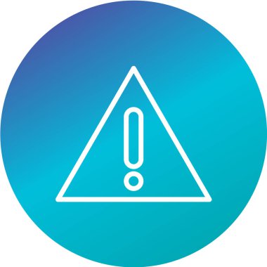 Trafik işareti simgesi. vektör illüstrasyonu 