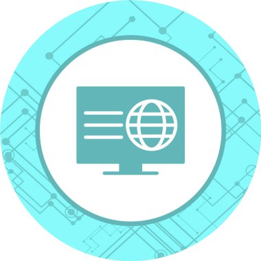 seo modern simgesinin vektör illüstrasyonu