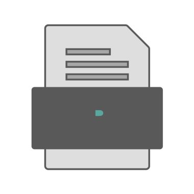 dosya biçimi vektör illüstrasyonuName