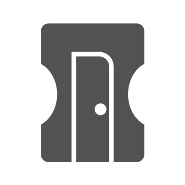 Modern b 'nin vektör illüstrasyonu simge müziğinden yoksun