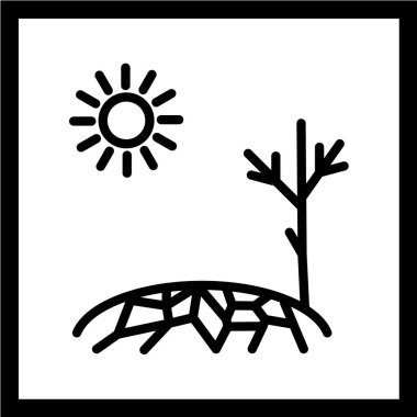 minimalist vektör illüstrasyonu, uygulama simgesi