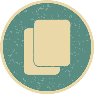 Multimedya düz simgesi beyaz arkaplanda izole edildi