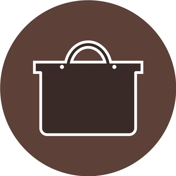 Vektor Illustration Von Einkaufstaschen Icon — Stockvektor