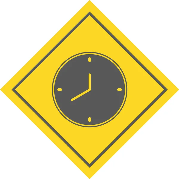 Ilustración Vectorial Icono Reloj — Archivo Imágenes Vectoriales