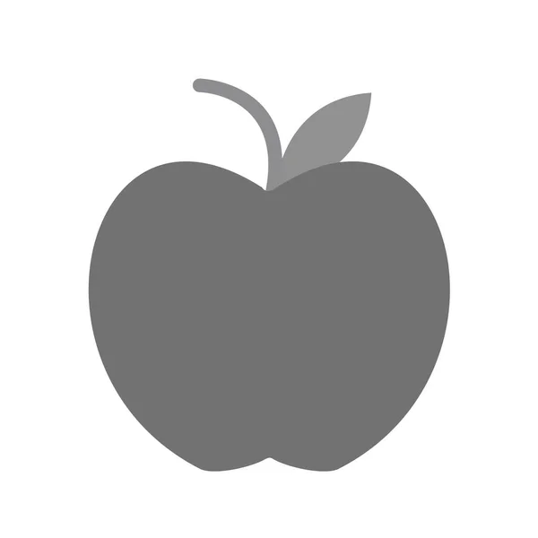 Icono Manzana Vector Ilustración — Vector de stock