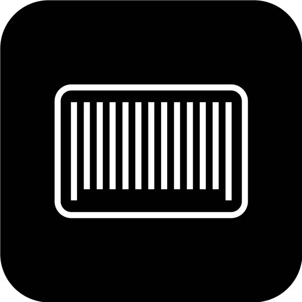 Barcode Symbol Vektor Illustration — Stockvektor