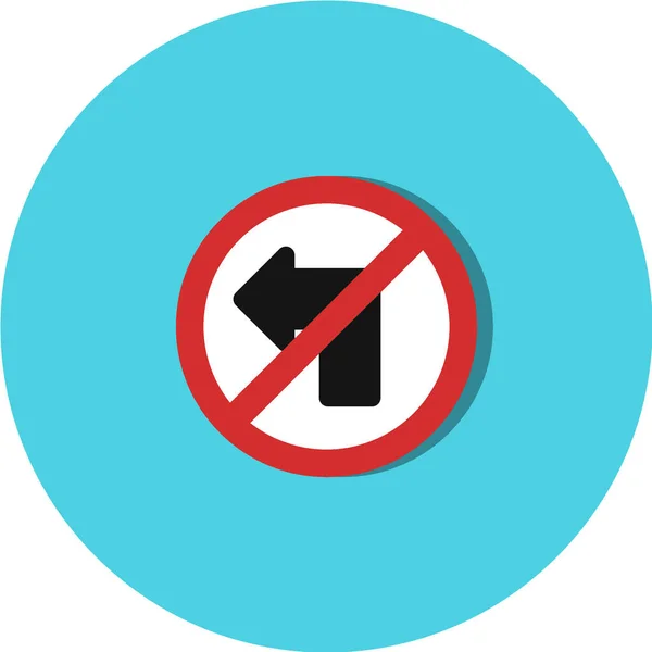 Geen Teken Pictogram Niet Roken Symbool — Stockvector