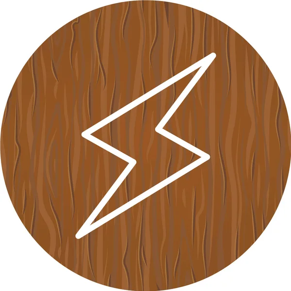 木製のボタンのベクトル図です — ストックベクタ
