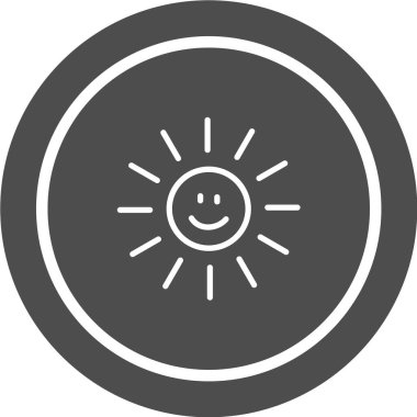 hava simgesi tasarımı, vektör illüstrasyon eps10 grafiği