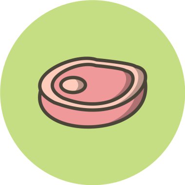  Gıda ve içecek Web ikonu vektör illüstrasyonu