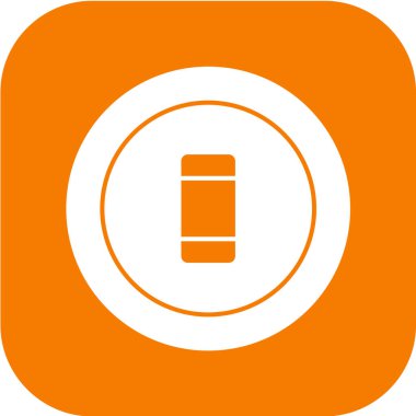 Modern b 'nin vektör illüstrasyonunda pil eksikliği