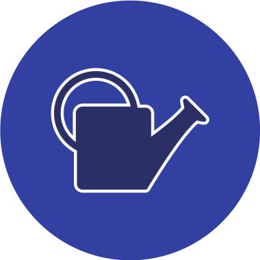 Bahçıvanlık simgesi evli tasarım vektörü illüstrasyonu