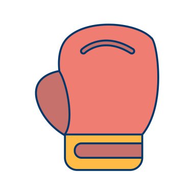 Beyaz arkaplanda izole edilmiş spor simgeleri