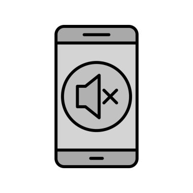 Mobil Mobil Uygulama Simgesi Moda Biçimli İzole Arkaplan