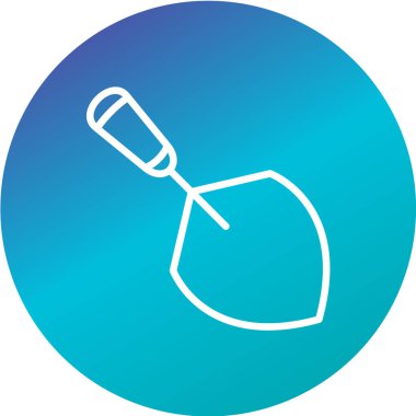 bahçe aracı web simgesi vektör illüstrasyonu 