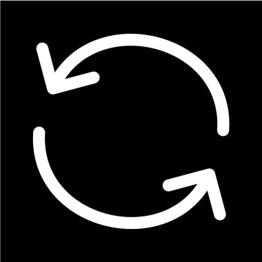 Web sitesi simgesi. Oklar, indirme, vektör illüstrasyonu