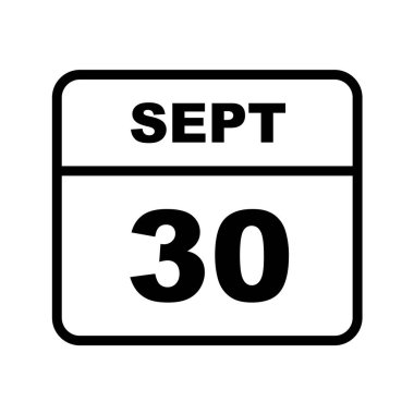 Takvim simgesinin vektör illüstrasyonu 