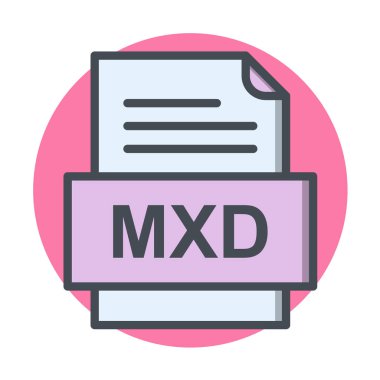 dosya biçimi simgesi vektörü