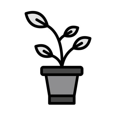 Filiz Simgesi Moda Biçiminde İzole Arkaplan