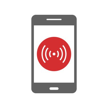 Hareketli Mobil Uygulama Simgesi Moda Biçimli İzole Arkaplan