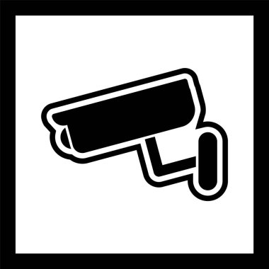 Kamera Simgesi Moda Biçiminde İzole Arkaplan