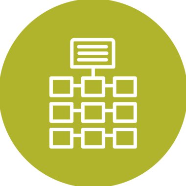 İş ve finans simgesinin vektör illüstrasyonu