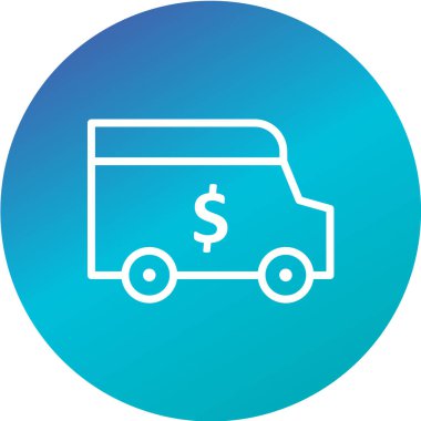 Modern otomatik simgenin vektör illüstrasyonu