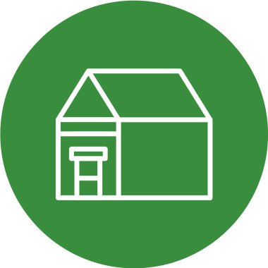 Emlak simgesi vektör illüstrasyonu 