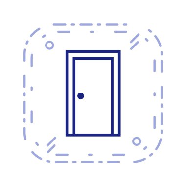 Emlak simgesi vektör illüstrasyonu